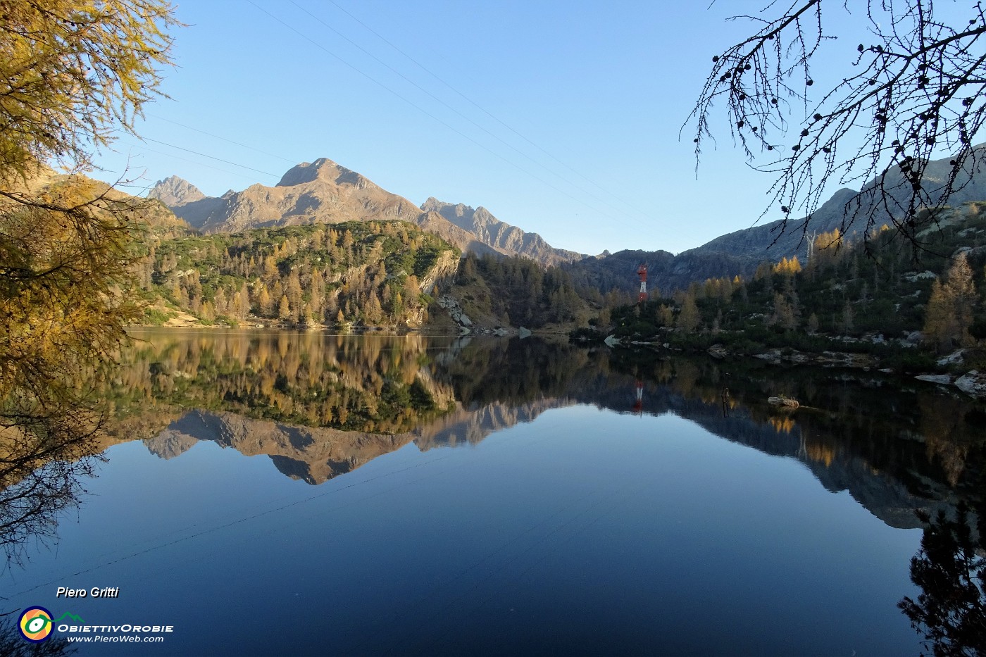 84 Lago Marcio al tramonto.JPG